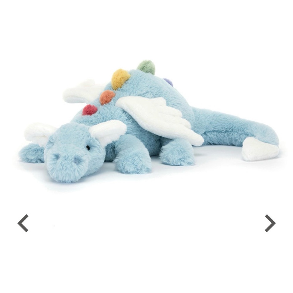 Jellycat Sky Dragon Large Authentic NWT